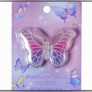 Butterfly Glitter Lip Balm